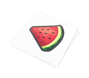 Custom Size & Shape Stickers Individually Trimmed