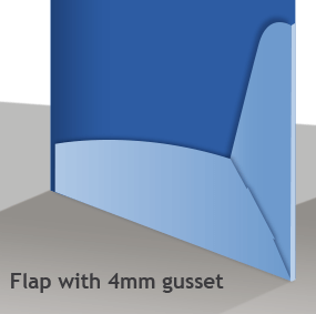 With Gusset Diagram
