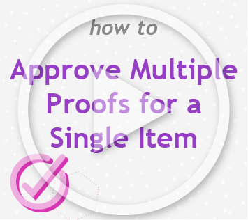 How to approve multiple proofs